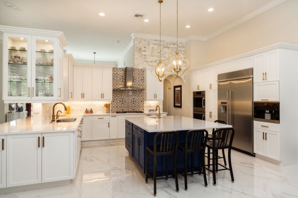 Kitchen Island Construction in Kingwood