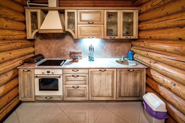Rustic Cabinets Installation in Kingwood